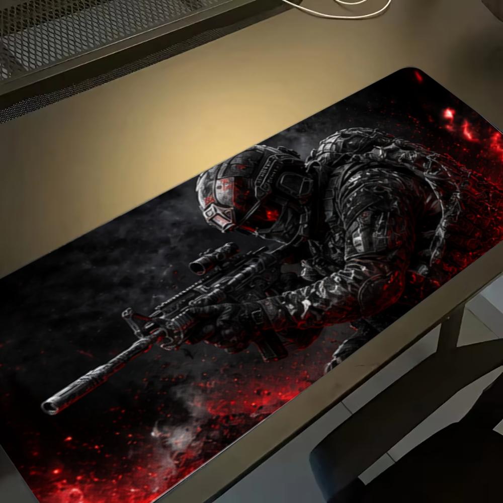 Desk Room Setup - Tapis de souris Soldier, accessoires PC,