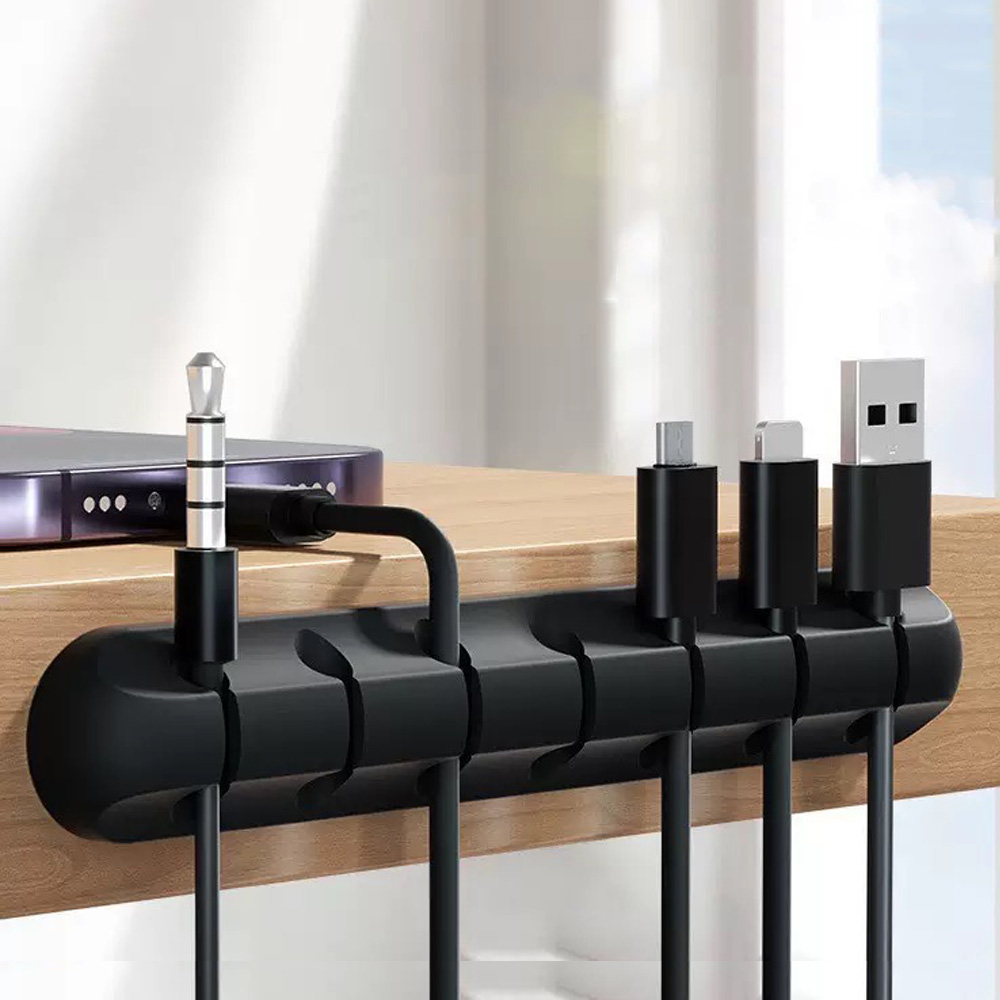 Desk Setup Design - Clips adhésifs multi-usages pour câbles –