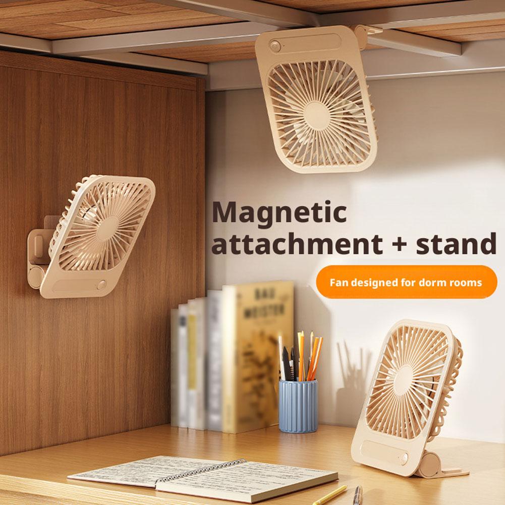 Desk Setup Equipment - Ventilateur de refroidissement magnétique ultra-fin, ventilateur