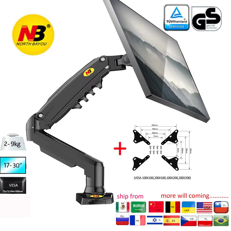 Desk Setup Monitor Arm - NOUVEAU Support de moniteur LED LCD