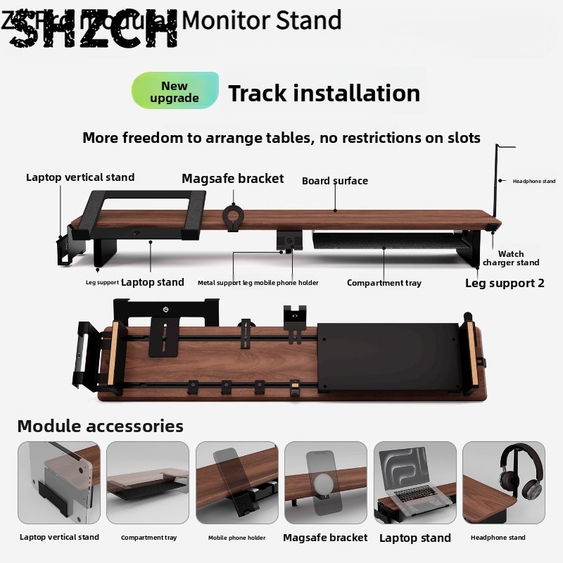 Desk Setup Riser - Support de moniteur modulaire Z3 Pro