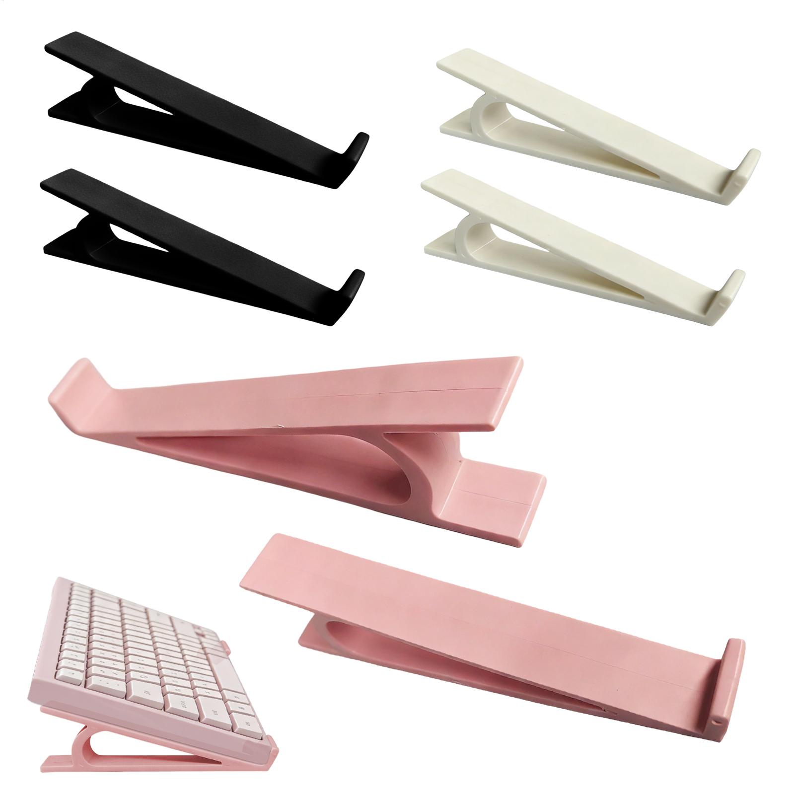 Desk Setup Riser - Support universel pour clavier, 2 pièces/paire,