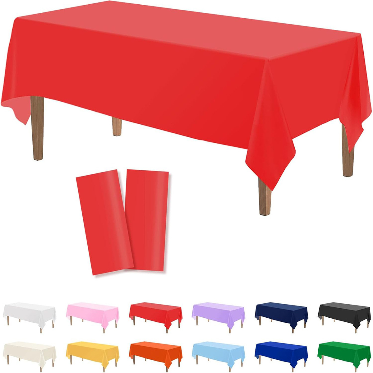 Desk Setup Wallpaper - Nouvelles couleur unie nappe jetable fête