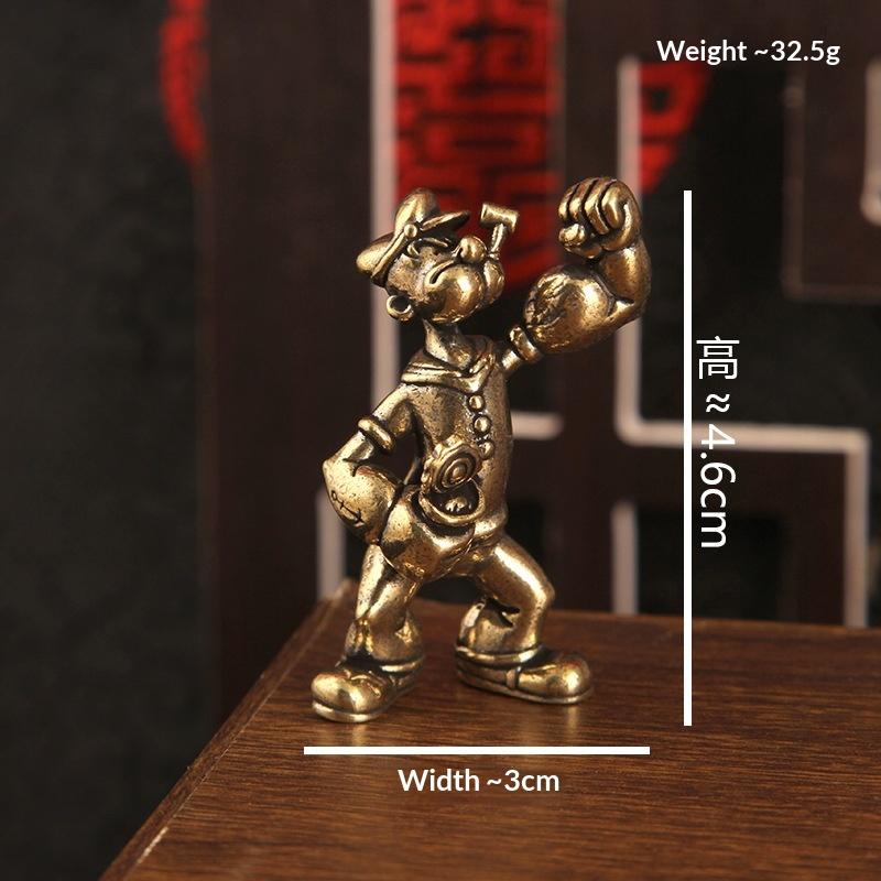 Desk Setup At Home - △ Figurine Popeye le marin en