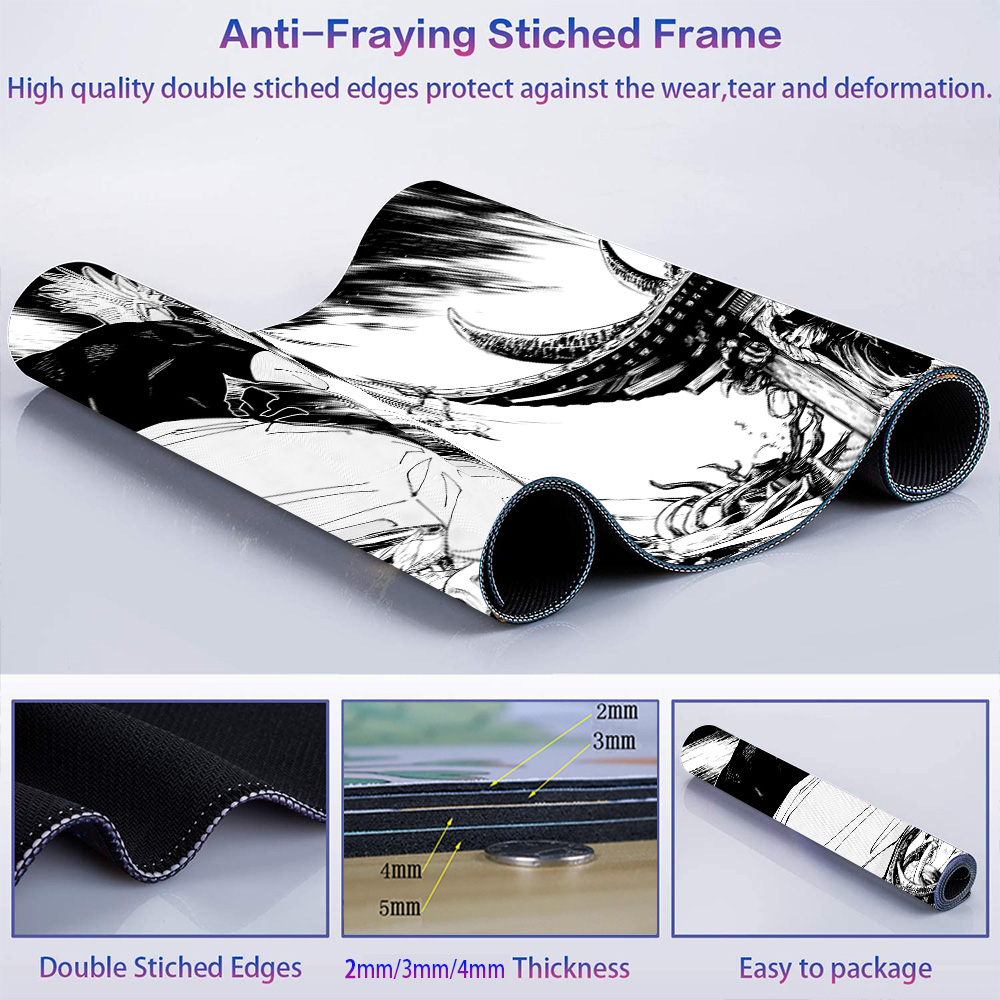 Tapis de souris Anime Kawaii p - Desk Setup Accessories Aesthetic avis et prix