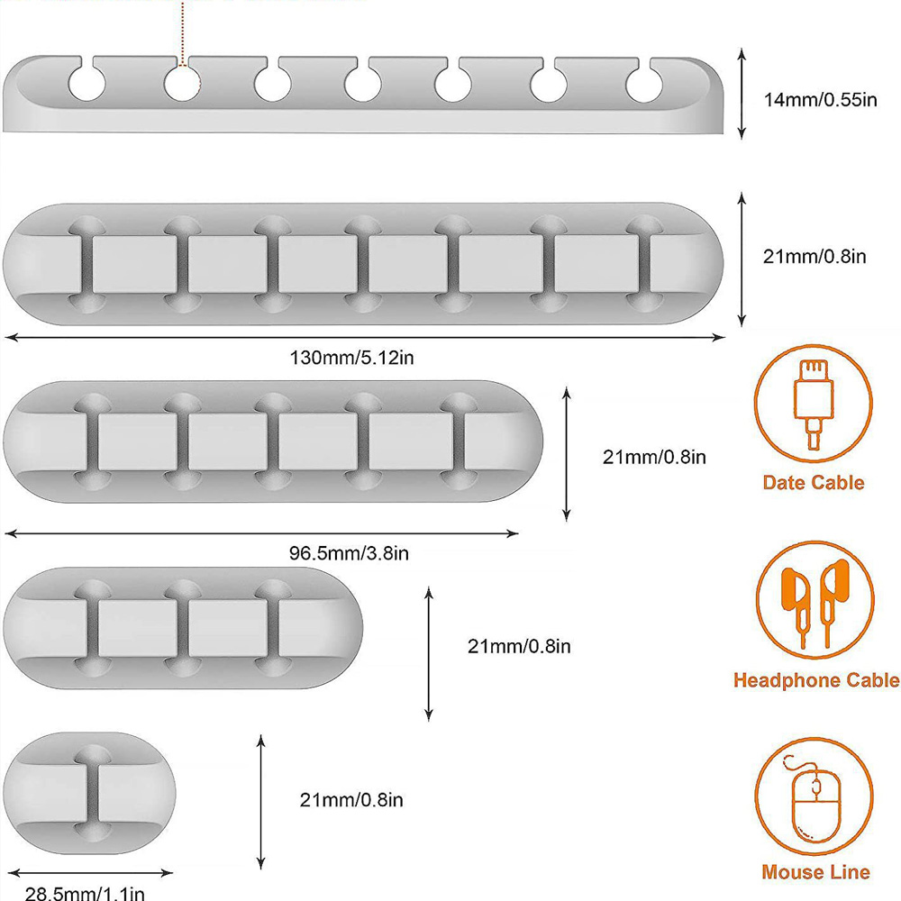 Clips adhésifs multi-usages po - Desk Setup Design avis et prix
