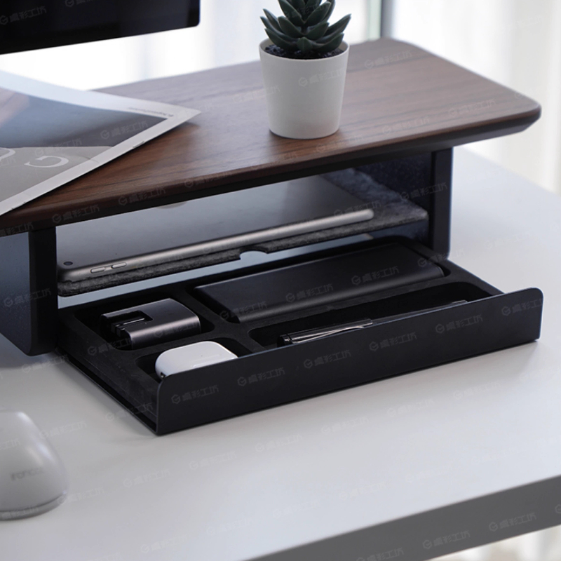 Support de moniteur, tiroirs d - Desk Setup Riser avis et prix