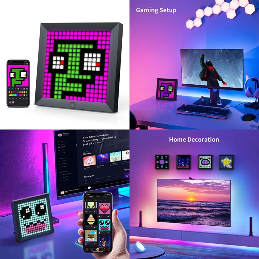 Panneau d'affichage LED à pixe - Desk Room Setup avis et prix