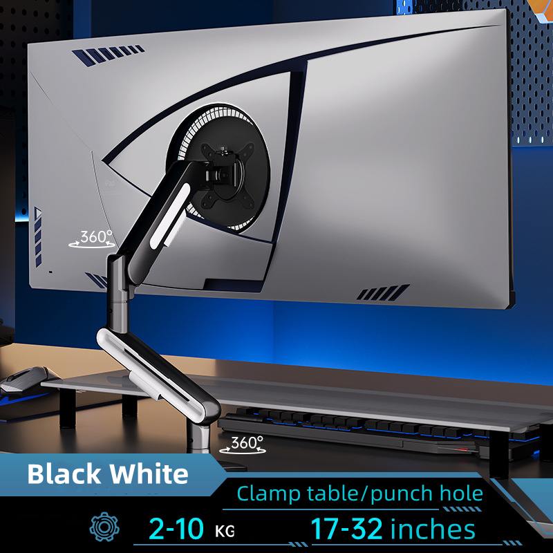 Support de bureau réglable pou - Desk Setup Monitor Arm avis et prix