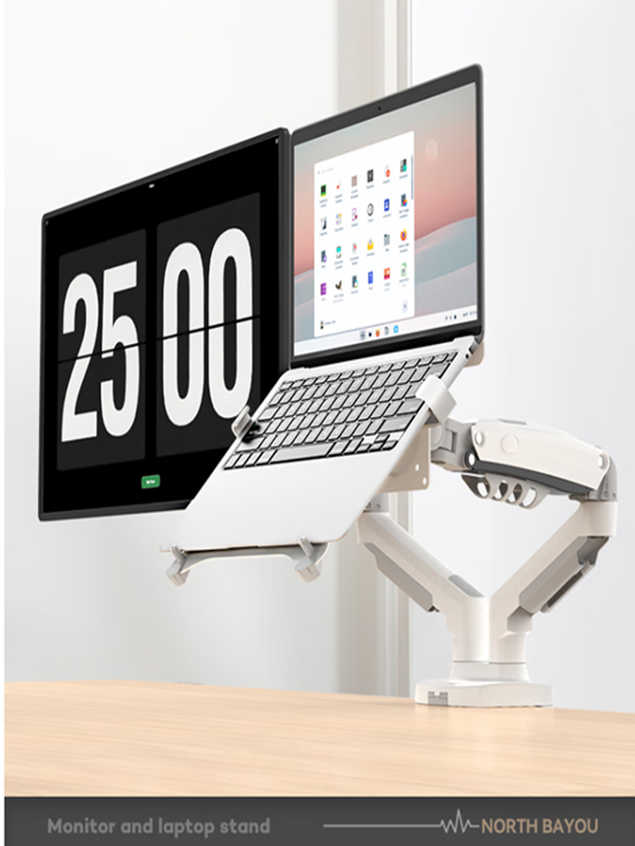 Bureau NB F160 + FP-2 ressort  - Desk Setup Monitor Arm avis et prix