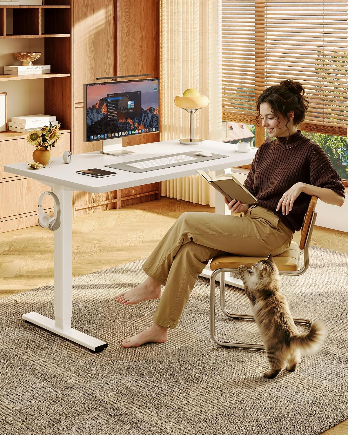 FLEXISPOT EN1 Bureau debout mo - Desk Setup One Monitor avis et prix