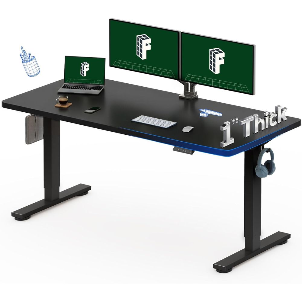Bureau debout électrique monob - Desk Setup One Monitor avis et prix