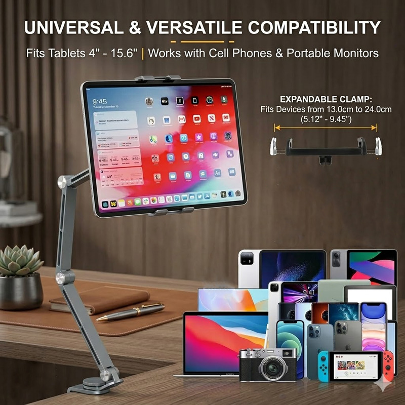 Support de bureau magnétique e - Desk Setup Monitor Arm avis et prix
