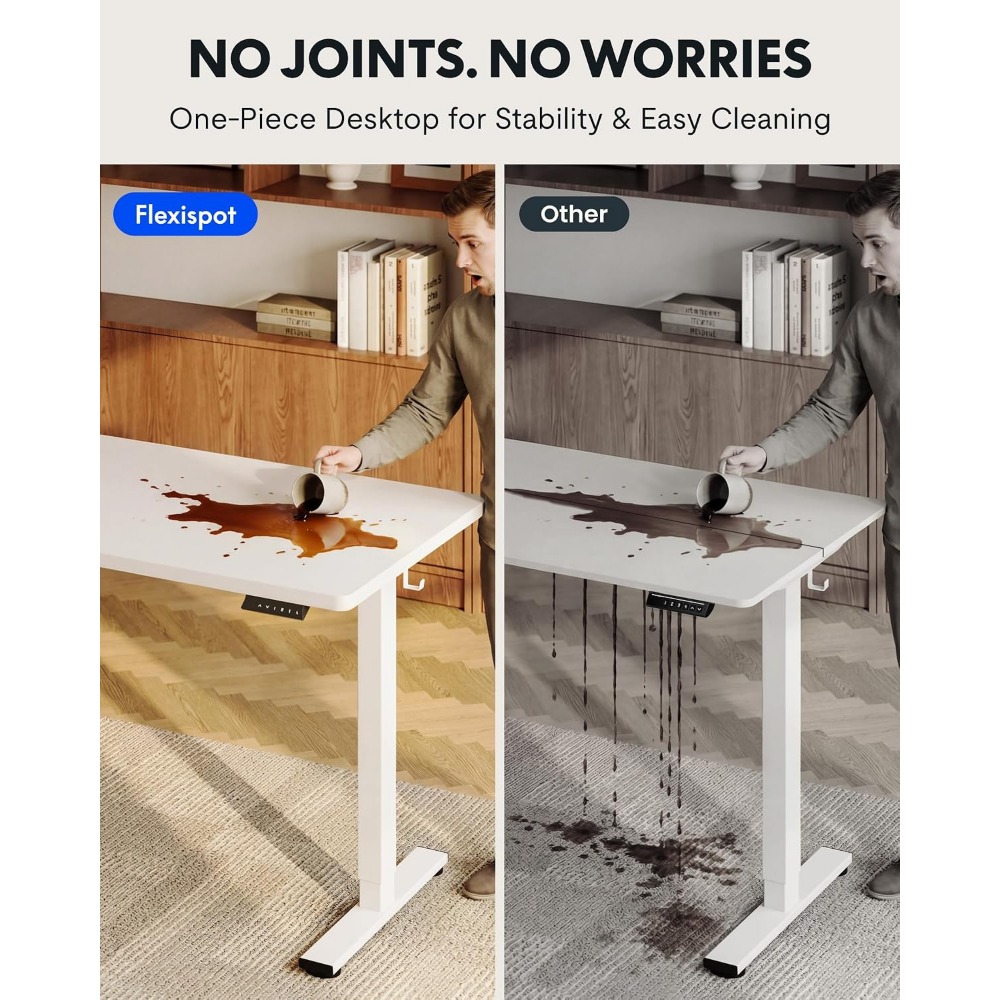 FLEXISPOT EN1 Bureau debout mo - Desk Setup One Monitor avis et prix