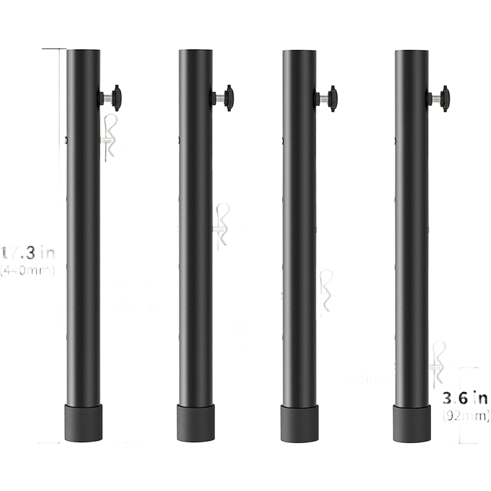 4 rehausseurs de pieds de tabl - Desk Setup Riser avis et prix