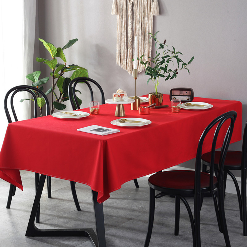 Grande nappe rouge pour mariag - Desk Setup Wallpaper avis et prix