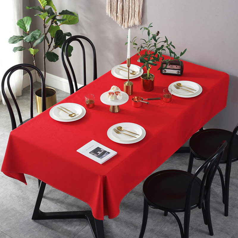 Grande nappe rouge pour mariag - Desk Setup Wallpaper avis et prix