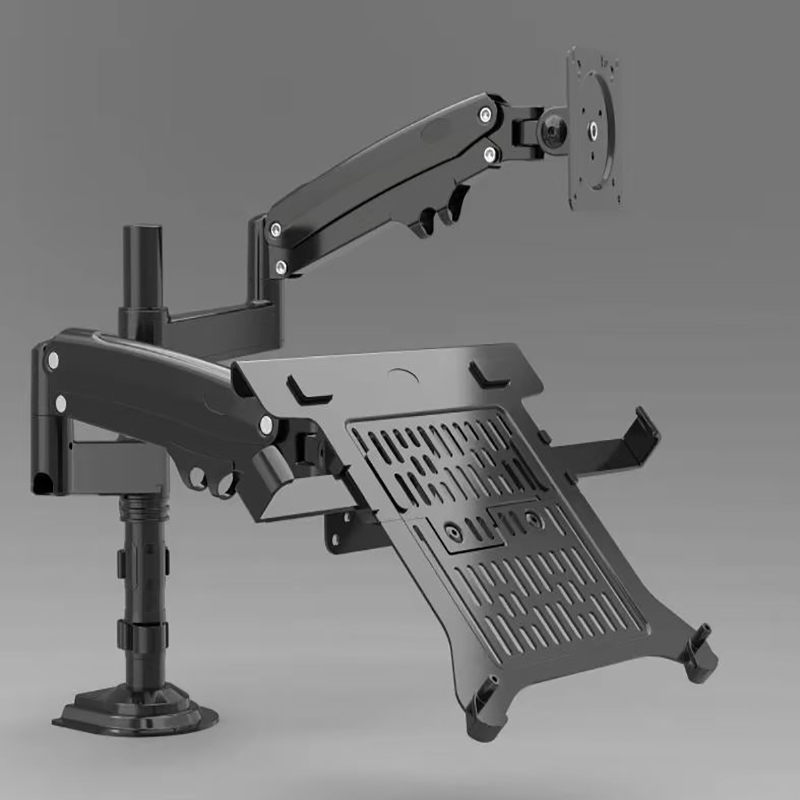 Double bras à ressort à gaz de - Desk Setup Monitor Arm avis et prix