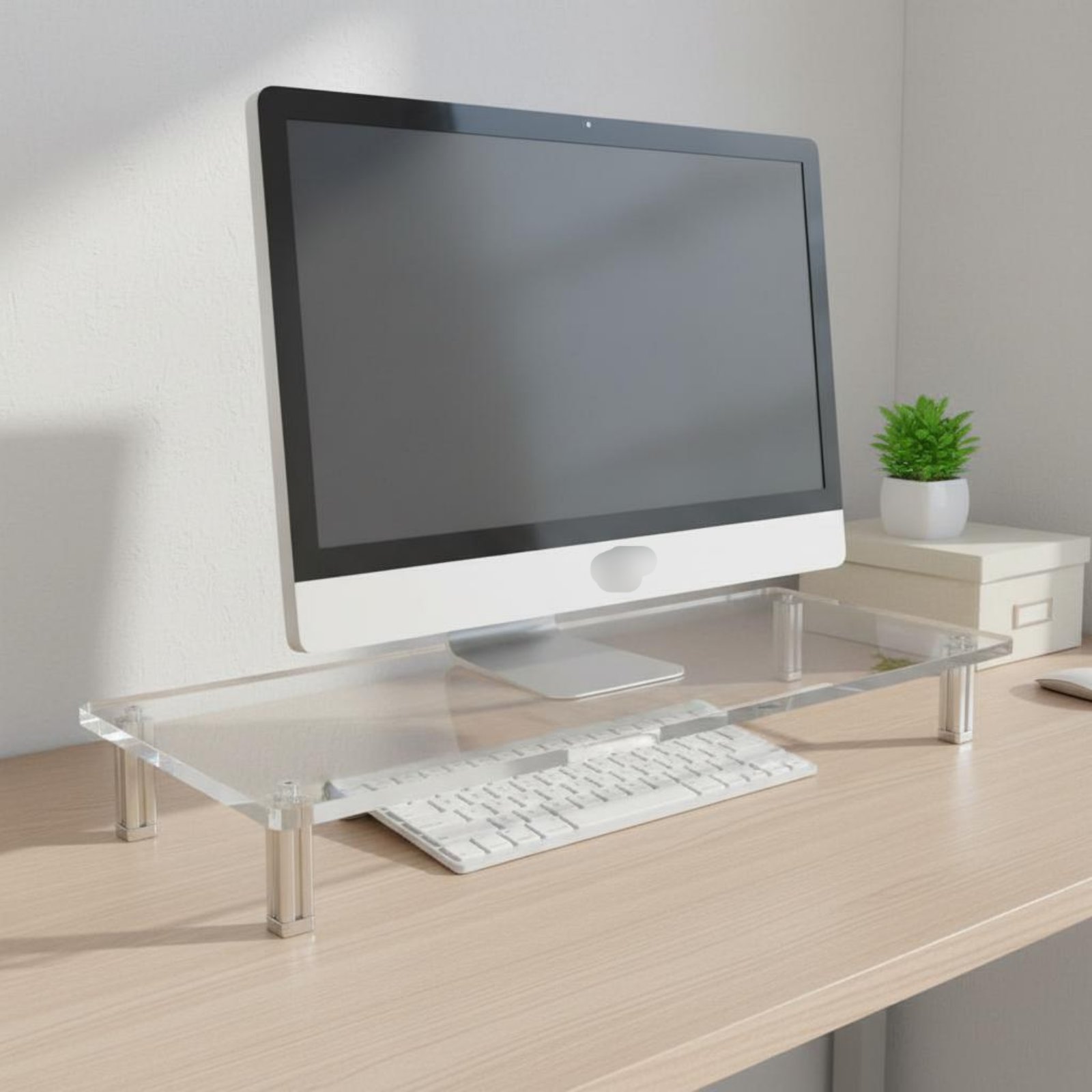 Support d'écran en acrylique t - Desk Setup Riser avis et prix