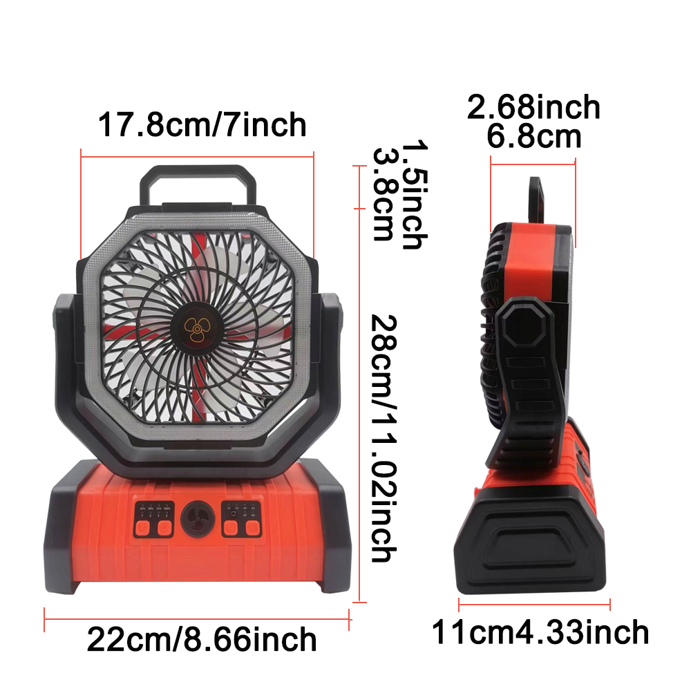 Ventilateur électrique portabl - Desk Setup Gear avis et prix