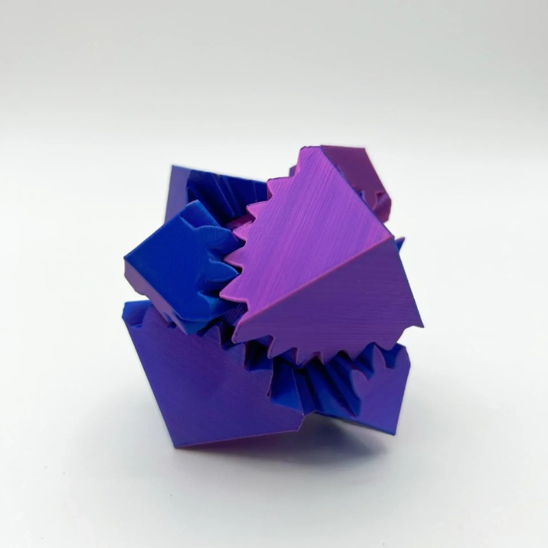 Cube rotatif imprimé en 3D, dé - Desk Setup Gear avis et prix