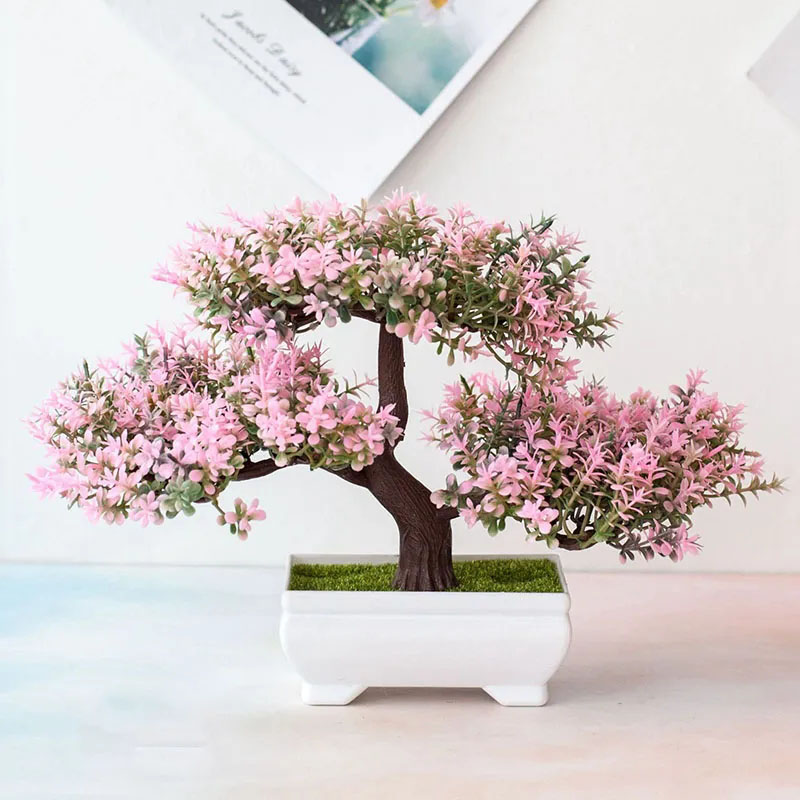 Plantes artificielles bonsaï,  - Desk Setup At Home avis et prix