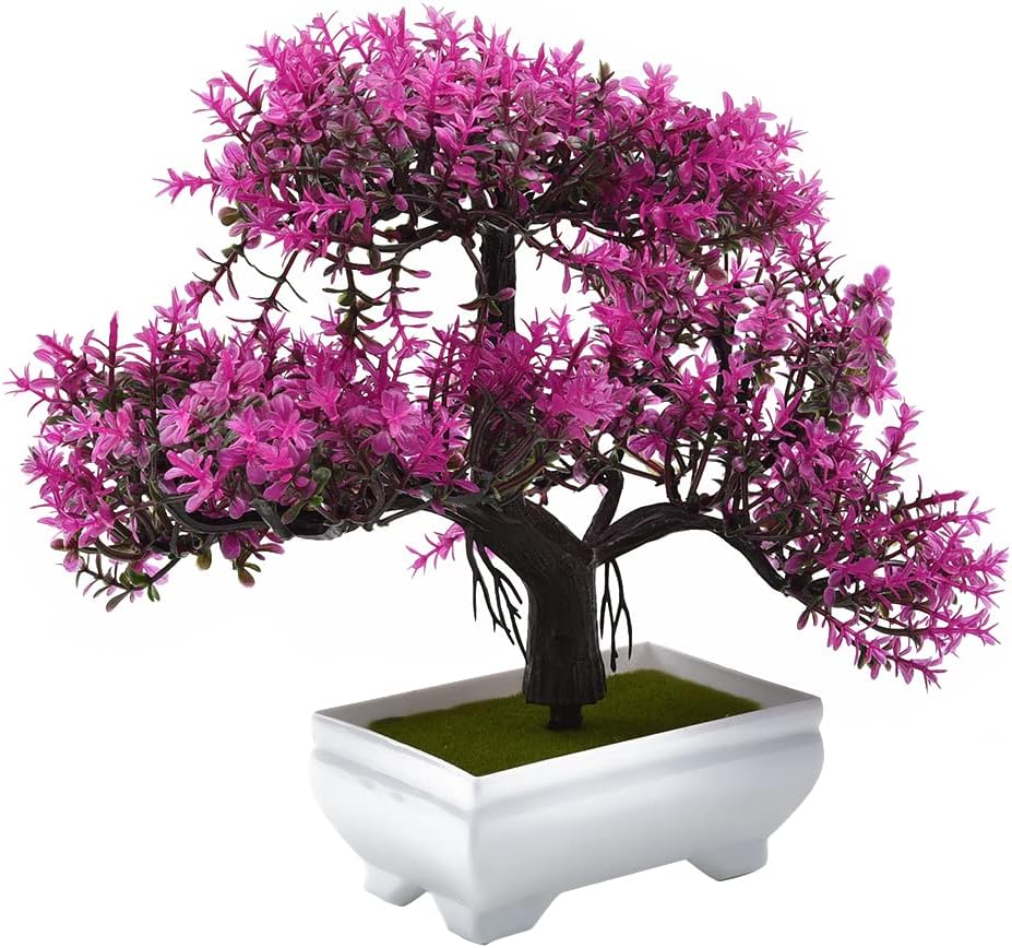 Plantes artificielles bonsaï,  - Desk Setup At Home avis et prix