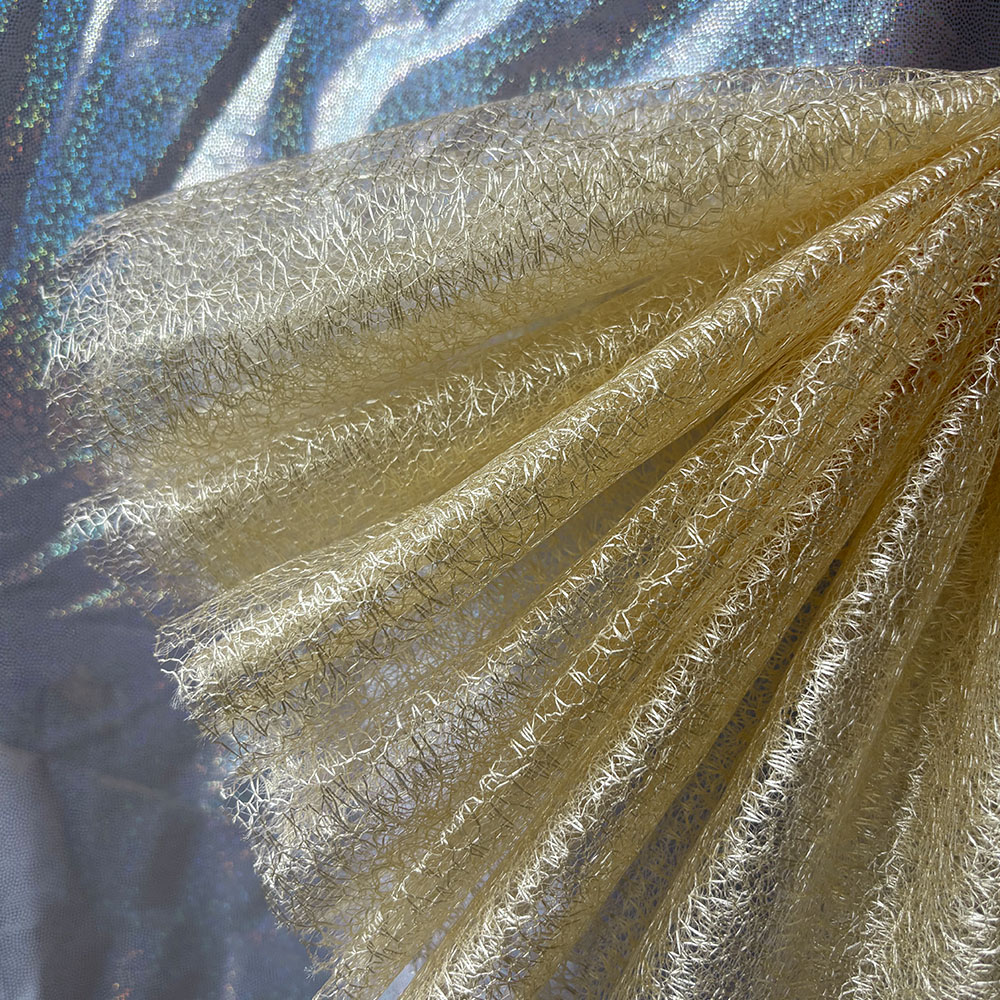 Tissu en dentelle et maille cr - Desk Setup Background avis et prix
