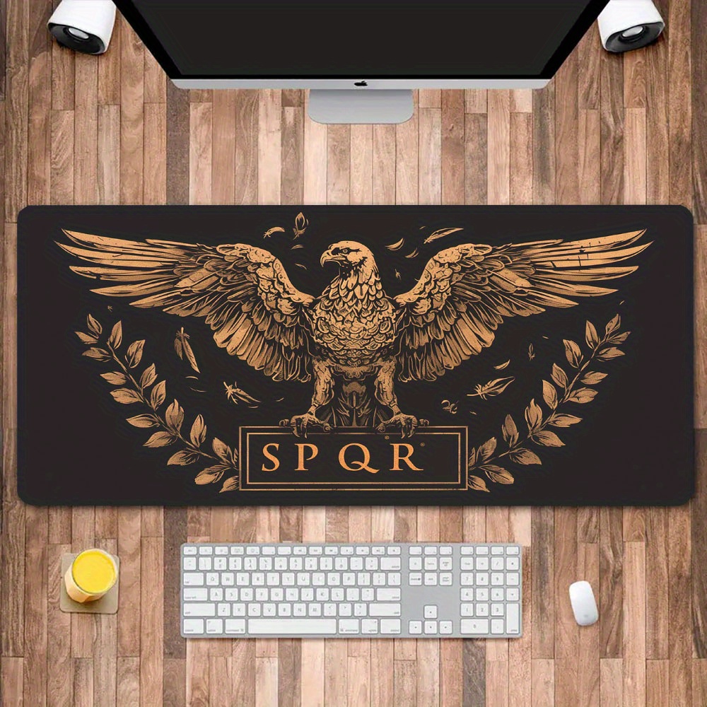 Tapis de bureau marron doré et - Desk Room Setup avis et prix