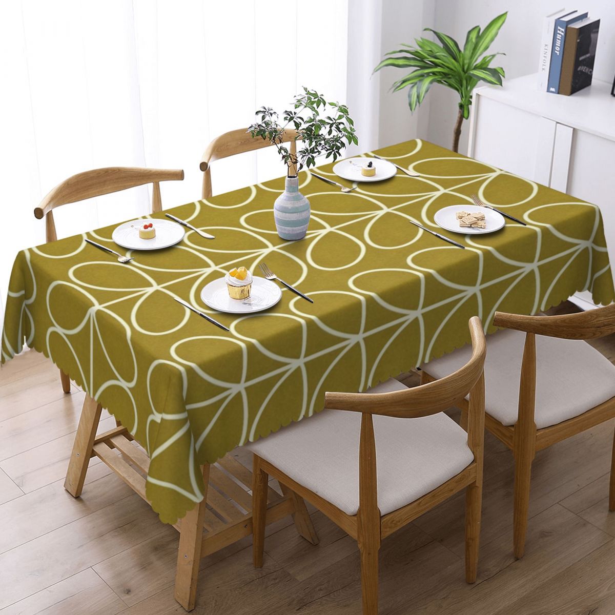 Orla Kiely-Nappe rectangulaire - Desk Setup Wallpaper avis et prix