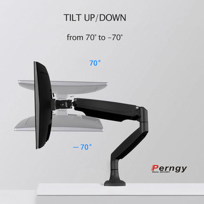 D-MOUNT D80 métal aluminium 2- - Desk Setup Monitor Arm avis et prix