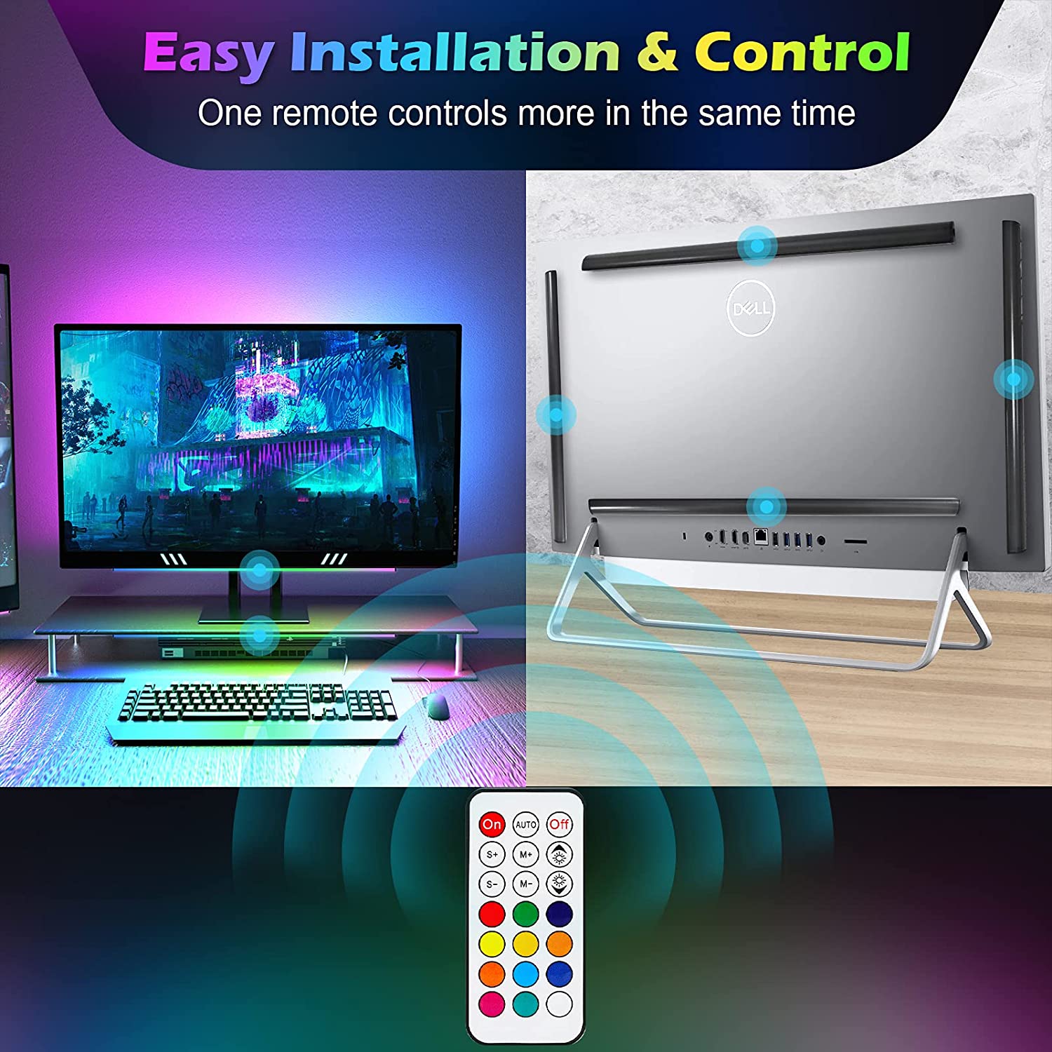 Barre lumineuse RGB Dreamcolor - Desk Room Setup avis et prix