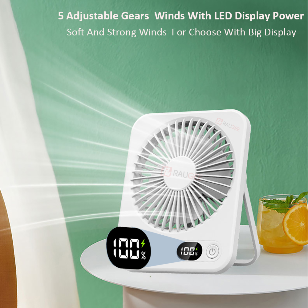 Mini ventilateur USB portable, - Desk Setup Gear avis et prix