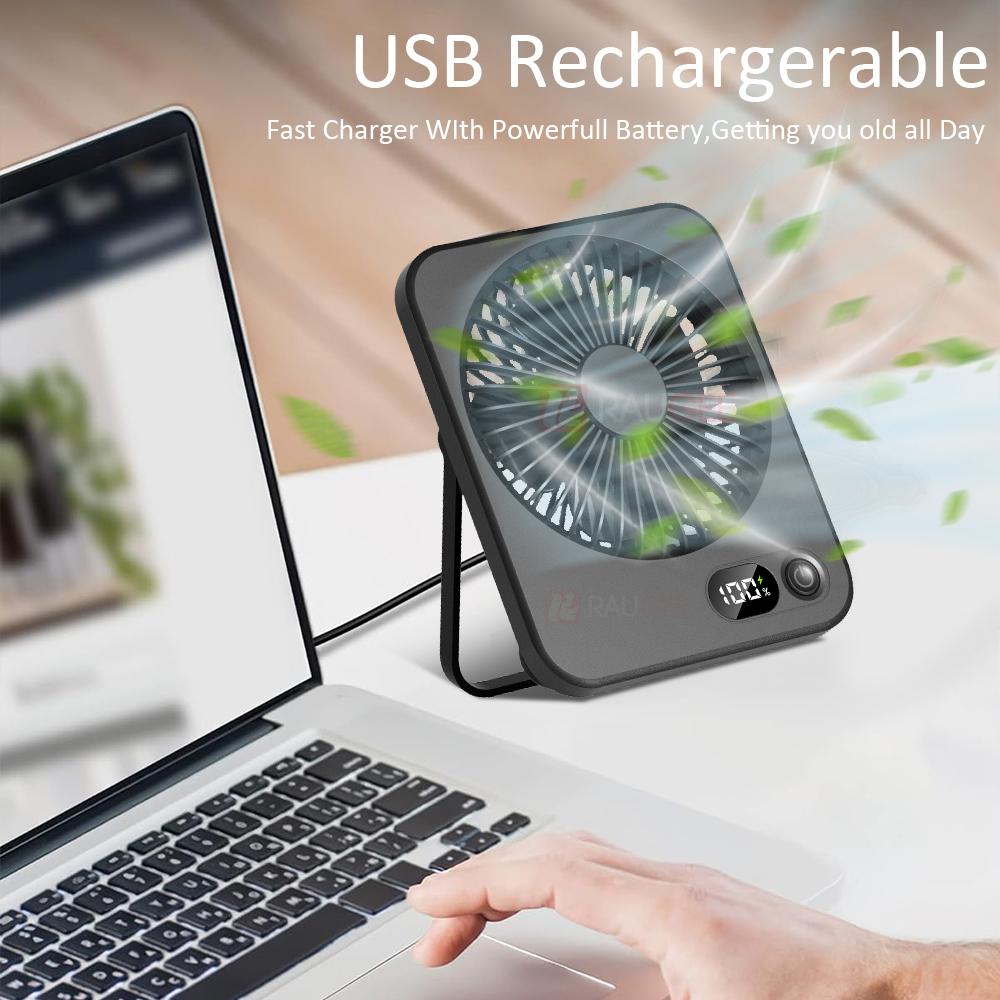 Mini ventilateur USB portable, - Desk Setup Gear avis et prix